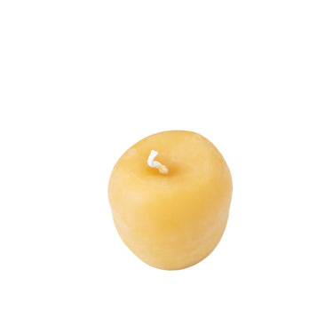 Beeswax Apple Candle