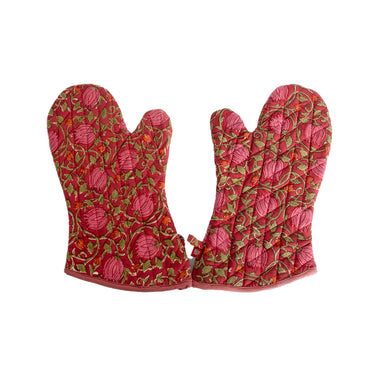 Anokhi block printed & quilted kitchen accessories