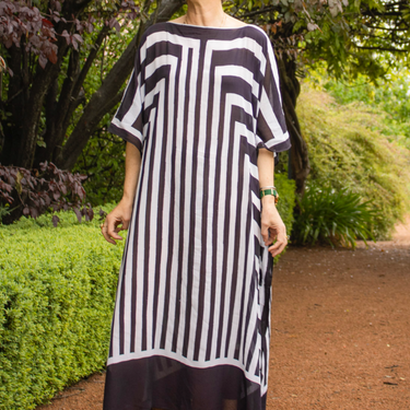 Velicya narrow stripe kaftan