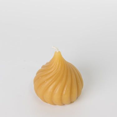 Beeswax spiral candle