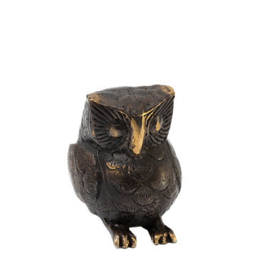 brass owl ornament