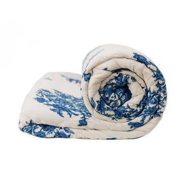 Anokhi Cotton Block Printed Quilt