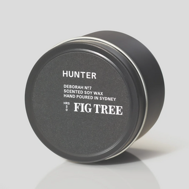  Fig Tree Hunter Scented Soy Wax candle traveller tin
