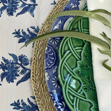 Anokhi Blockprint Cotton Tablecloth