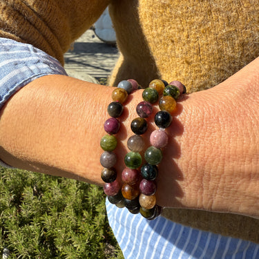 Tourmaline Bead Bracelet