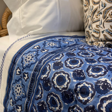 Hand Block Printed Quilt