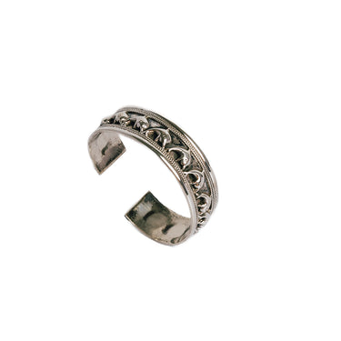 St silver dolphin cuff