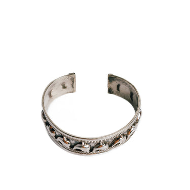 St silver dolphin cuff