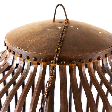 Large Iron Cage Lamp