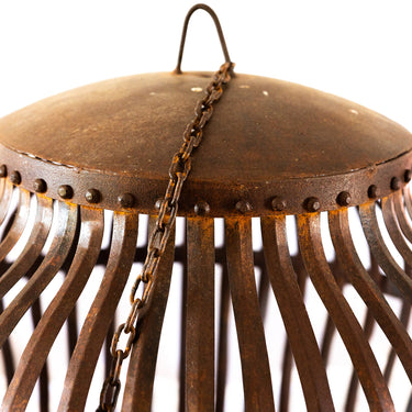 Large Iron Cage Lamp