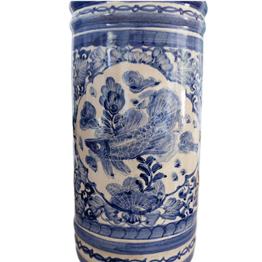 Hand Painted Ceramic Umbrella Stand