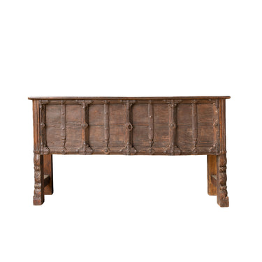 Vintage Teak Door Console Table