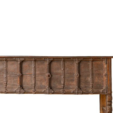 Vintage Teak Door Console Table