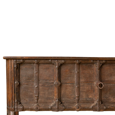 Vintage Teak Door Console Table