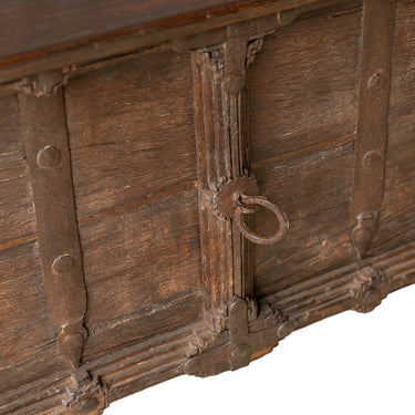 Vintage Teak Door Console Table