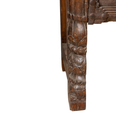 Vintage Teak Door Console Table