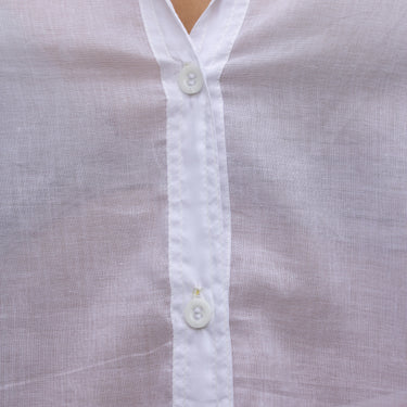 Naura cotton voile shirt