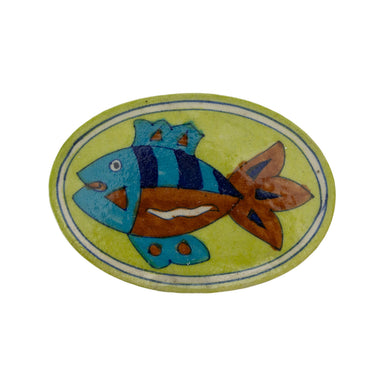 Ceramic Oval Dish w Lid