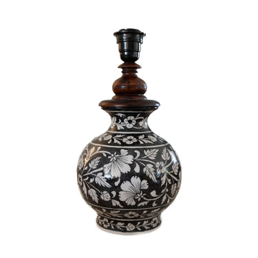 Neerja Hand-Painted Matka Lamp Base (41cm)