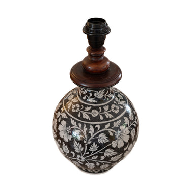 Neerja Hand-Painted Matka Lamp Base (34cm)