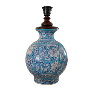 Neerja Hand-Painted Matka Lamp Base (34cm)