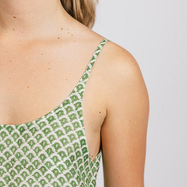 Green & Blue Strappy Nightie