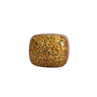 Hand Painted Papiér Mâché Lacquer Zumb Box