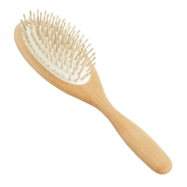 Beechwood Oval Hair Brush - Pins