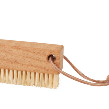 Nail Brush on Leather Strap