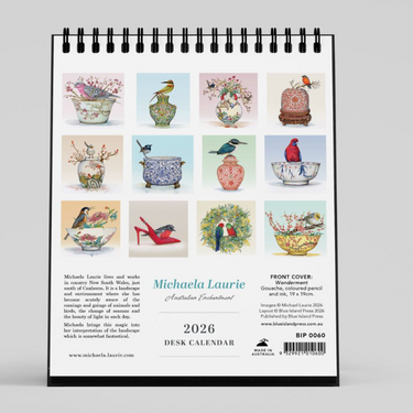 2026 Michaela Laurie Desk Calendar