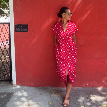 Ikat 053 Cotton Kaftan