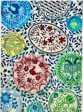 Emma Sheehan linen tea towel