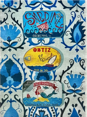Emma Sheehan linen tea towel