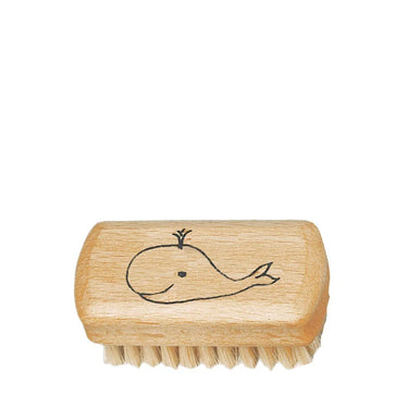 Child's whale nail brush