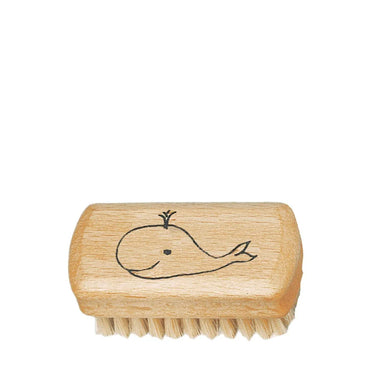 Child's whale nail brush