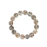 rutilated quartz bead bracelet
