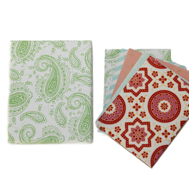 recycled cotton paper note card & envelope boxed set