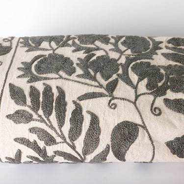 hand embroidered cotton on cotton Barmer suzani