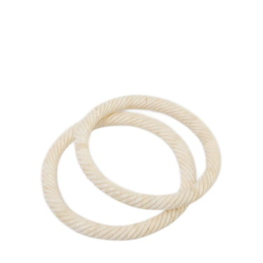Bone carved bangle