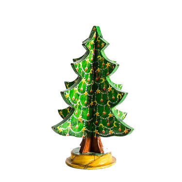 Hand-Painted Papiér Mâché Standing Christmas Decorations