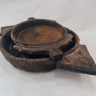 Vintage Village Teak Parat Platter