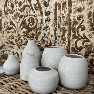 wheel thrown pottery vase
