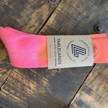 tutti frutti merino wool sock