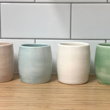 Porcelain brush holder