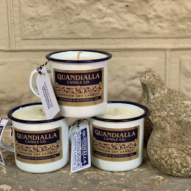 lemon eucalyptus & citronella camping candle