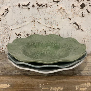 Hand-Built Scallop Edge Crockery