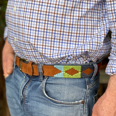 Capybara Leather Gaucho Belt