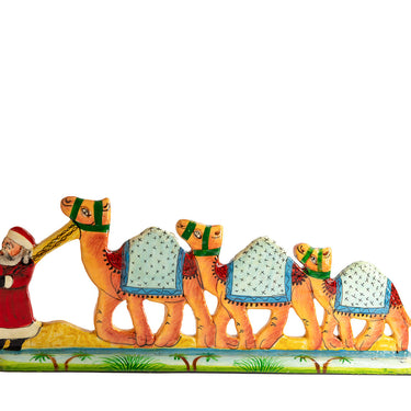 Hand-Painted Papiér Mâché Standing Christmas Decorations