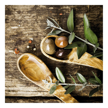 Olive Wood Salad Servers