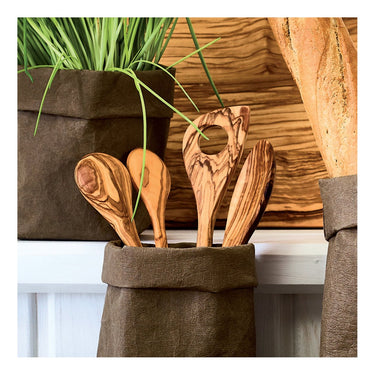 Olive Wood Salad Servers